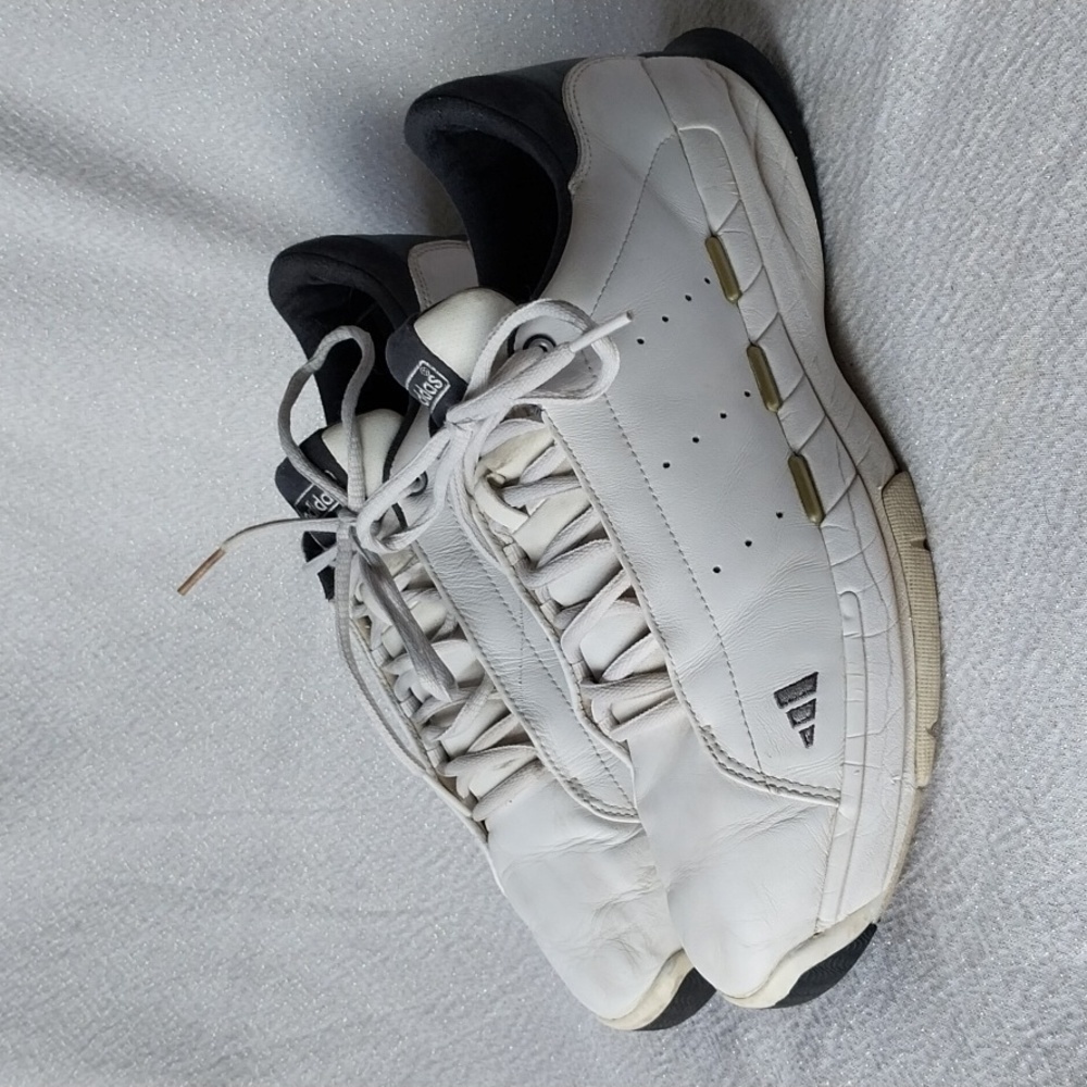 Adidas leather white/blue Sneakers size 12